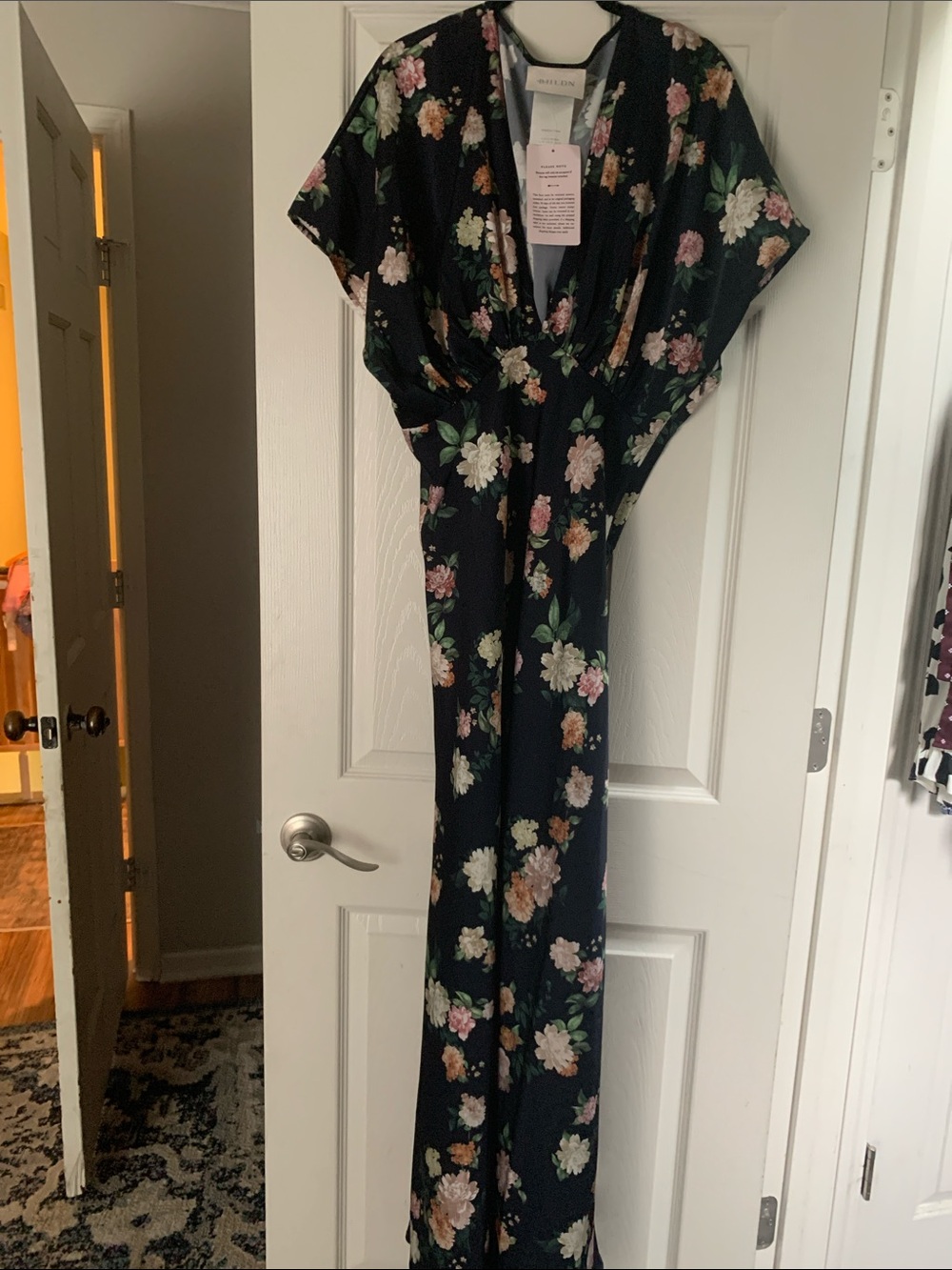 BHLDN Amelia Anthropologie Satin Dress